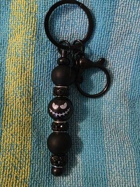 Black Jack Skellington Keychain